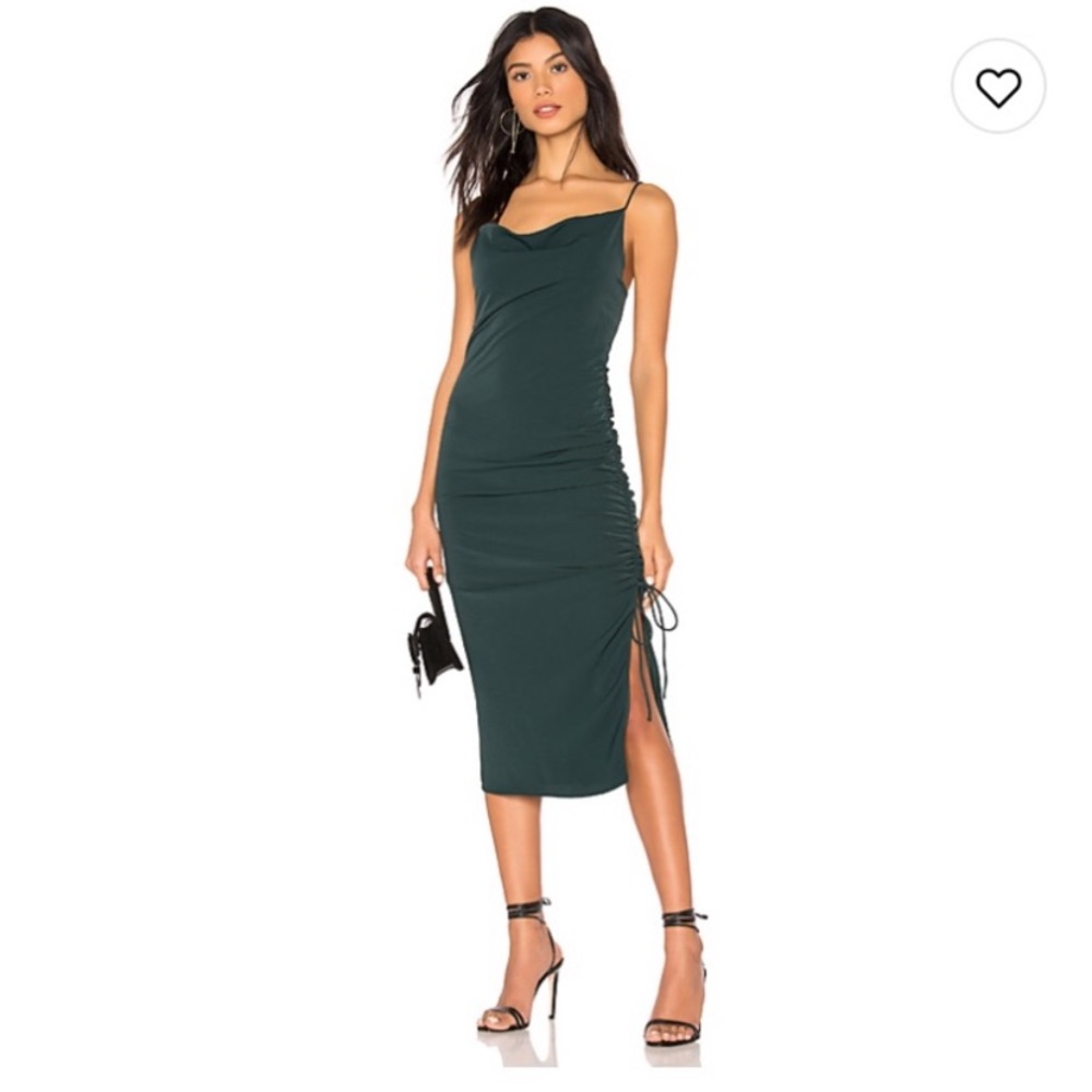 About Us - Sarah Side Tie Dress from Revolve